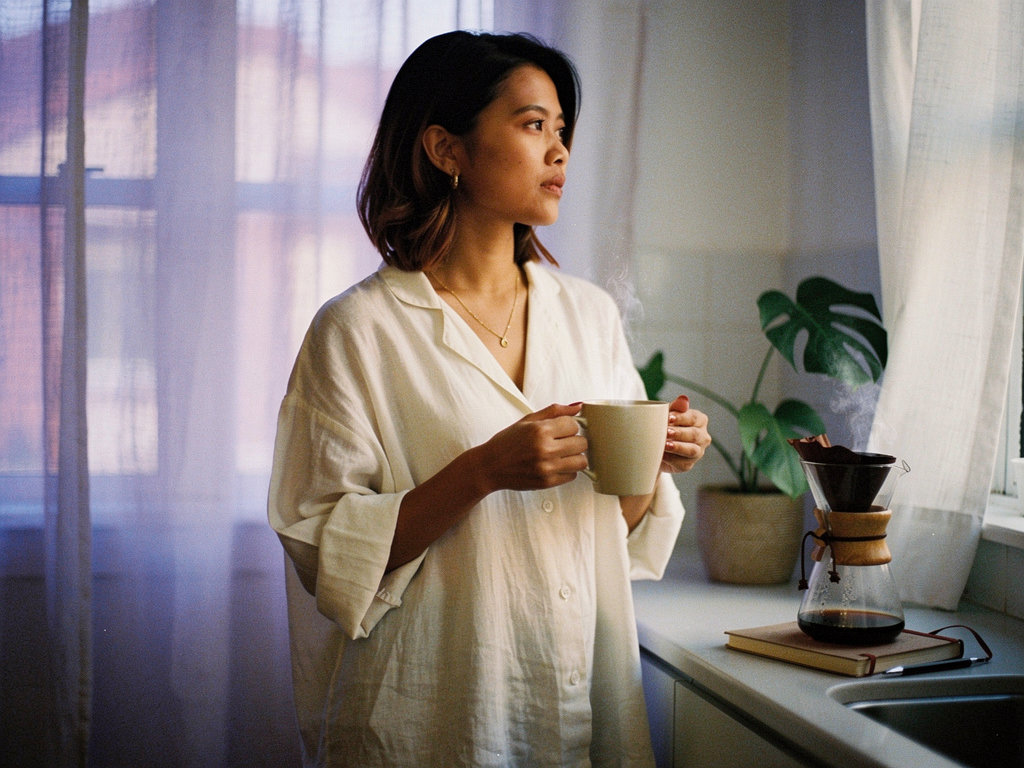 A second morning, a parallel life